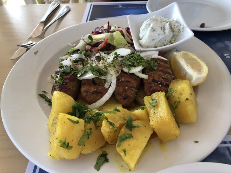 Meat Dish with Greek Inspiration